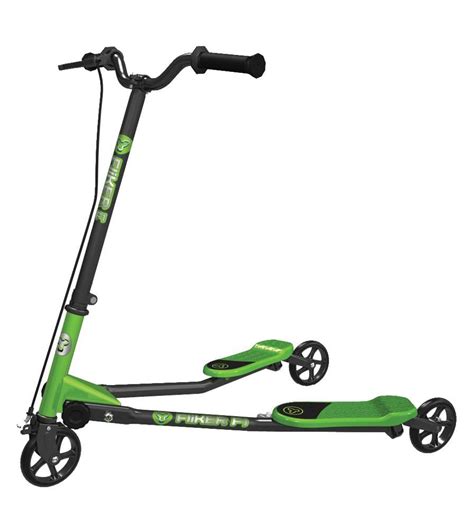 If you are looking for a self-propelled scooter with three wheels for your little one, the Yvolution Y Fliker Air A3 kids drifting scooter is the elite scooter in the range. . Y fliker